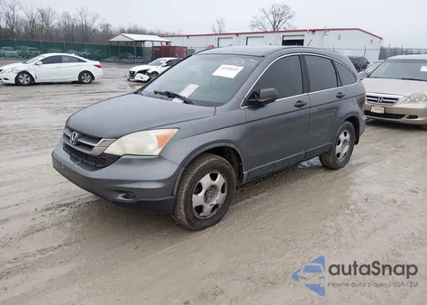 2010 Honda Cr-V Lx from USA, damaged, VIN 5J6RE4H35AL087676